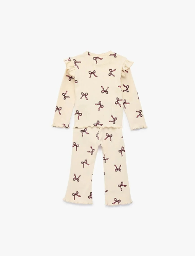 Resim Koton Kız Bebek Sweat Takım 6SMG10007AK