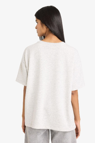 Resim Defacto Kadın T-shirt G8027AX/GR256