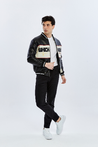 Resim Trender Erkek Deri Mont ve Ceket