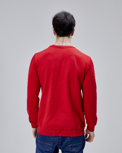 Resim Paul&More Erkek Sweat Trend Baskı 0 Yaka 2 İp