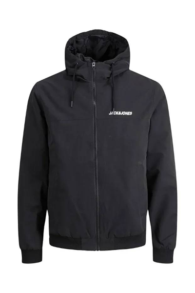 Resim Jack & Jones Jjerush Hood Bomber Noos Erkek Mont 12200208