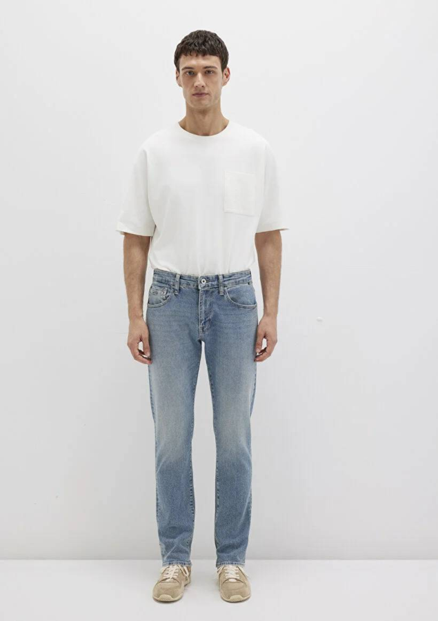 Resim Mavi Jake Erkek Jean Pantolon M0042290814