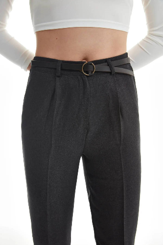 Resim QUZU Kadın Kanvas Pantolon