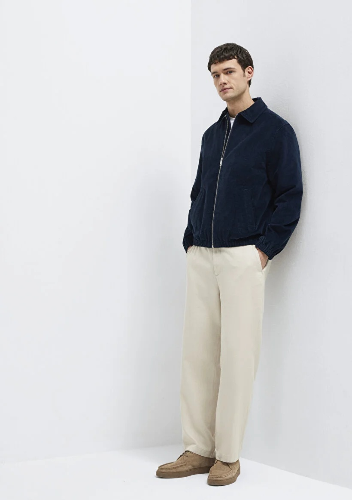 Resim Mavi Erkek Kanvas Pantolon M0010557-70144