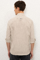 Resim 2225603 Akıs025K U.S Polo Assn. Erkek Uzun Kol Gömlek