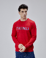 Resim Paul&More Erkek Sweat Trend Baskı 0 Yaka 2 İp