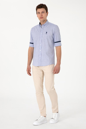 Resim U.S. Polo Assn. Nıcoya Erkek Dokuma Gömlek 2104313