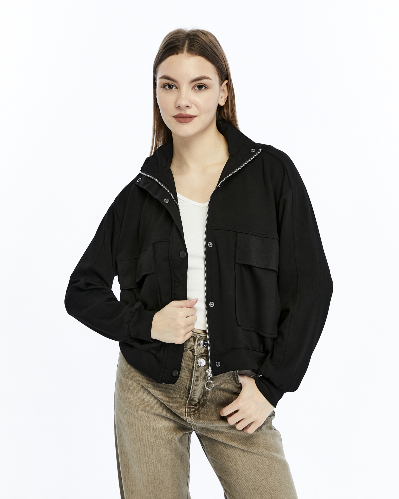 Resim Yenikoza Kadın Deri Mont ve Ceket