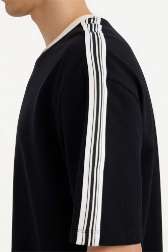 Resim Defacto Erkek T-shirt F8673AX/BK81