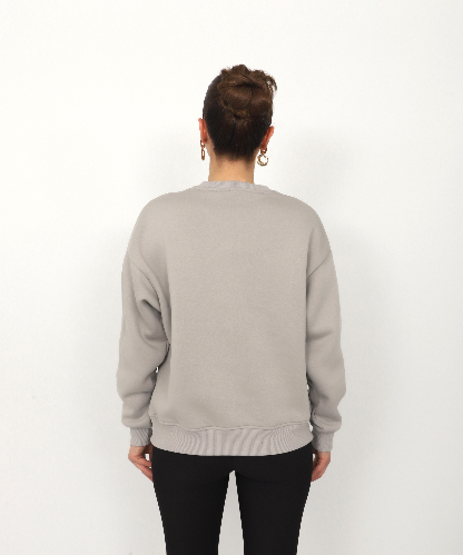 Resim Viole&More Yale Baskılı Kadın Sweat 112