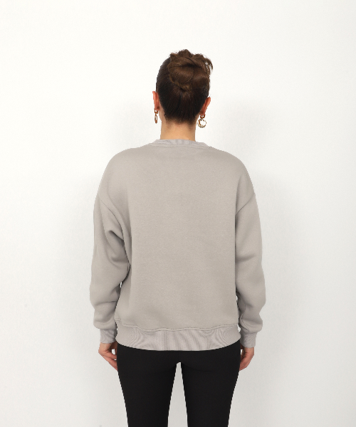 Resim Viole&More Yale Baskılı Kadın Sweat 112