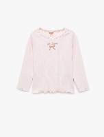 Resim Koton Kız Bebek Sweat 6WMG10057AK