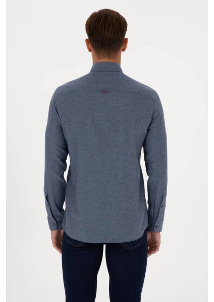 Resim 2225603 Akıs025K U.S Polo Assn. Erkek Uzun Kol Gömlek