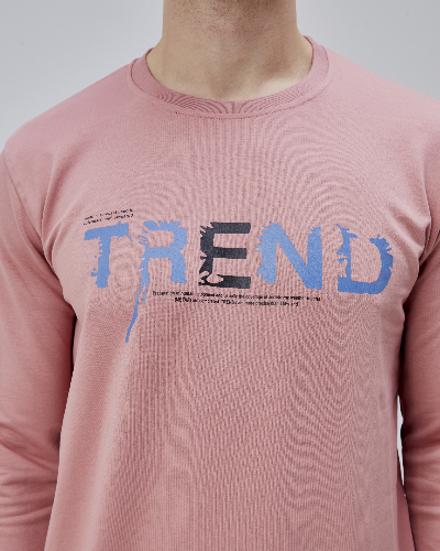 Resim Paul&More Erkek Sweat Trend Baskı 0 Yaka 2 İp