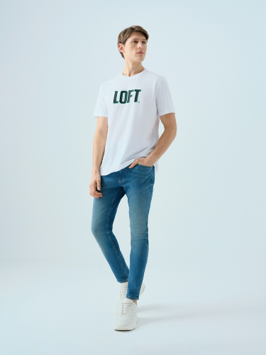 Resim Loft  Erkek T-shirt Lf2040075
