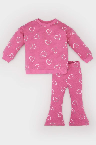 Resim Defacto Kız Bebek  Sweat Takım D8350A5/PN280