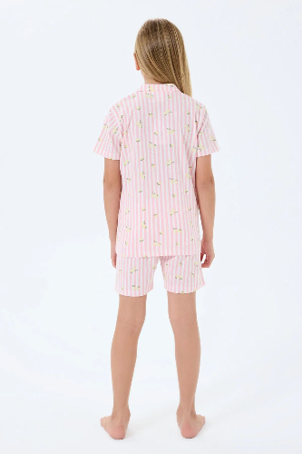 Resim Yenikoza Kız Çocuk Şort Takım