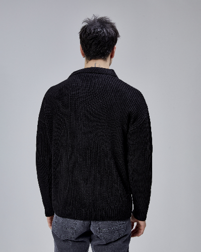 Resim Paul&More Erkek Hırka Bebe Yaka Düğmeli