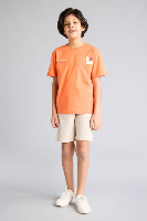 Resim Defacto Erkek Çocuk T-shirt H4402A8/OG66