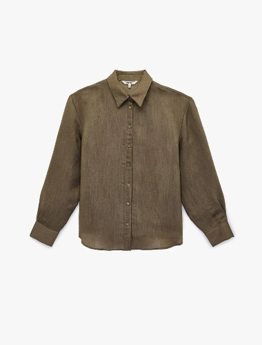 Resim Koton Kadın Gömlek 6SAK60116PW