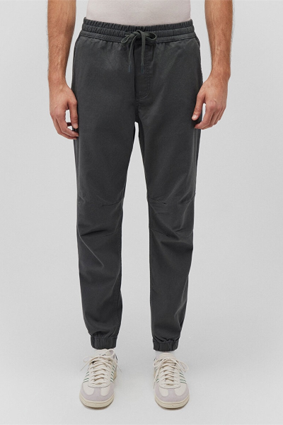 Resim Mavi Beli Lastikli Erkek Kanvas Pantolon M000169-71598