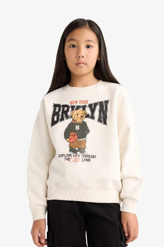 Resim Defacto Kız Çocuk  Sweat E6780A8/ER105