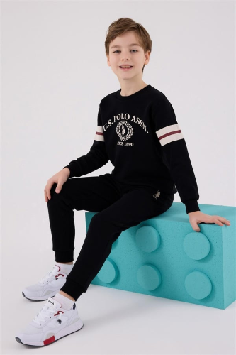 Resim U.S. Polo Assn Kids Erkek Çocuk Eşofman Takım US2201-4