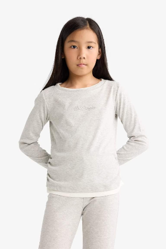 Resim Defacto Kız Çocuk  Sweat Takım G0119A8/GR93