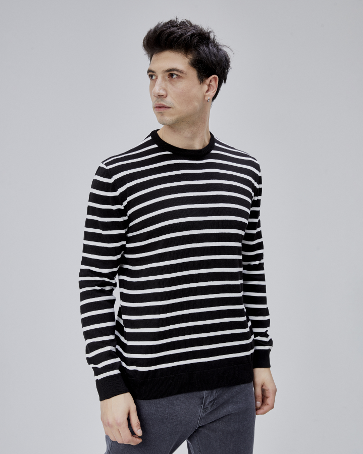 Resim Paul&More Erkek Triko Kazak K-16443 O Yaka