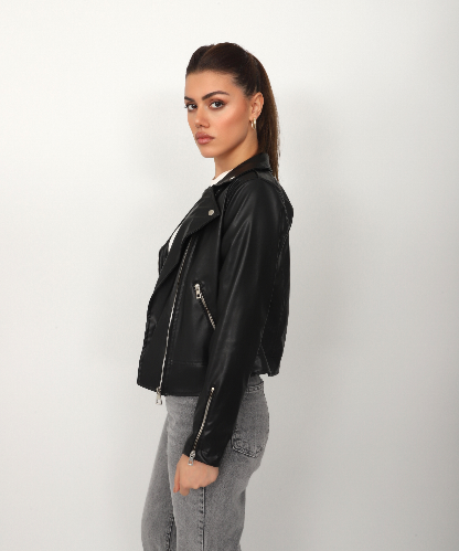 Resim Trender Kadın Deri Mont ve Ceket