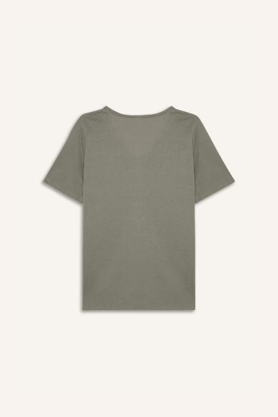 Resim Defacto Kadın Kısa Kol T-shirt K5057AZ/GN1102