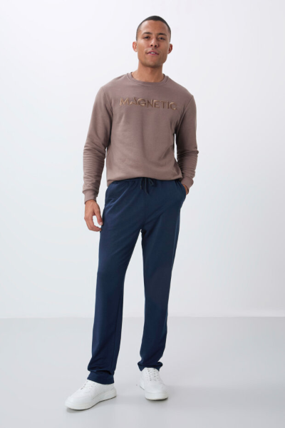 Resim T06Er-84682  Düz Paça Erkek Eşofman Alt