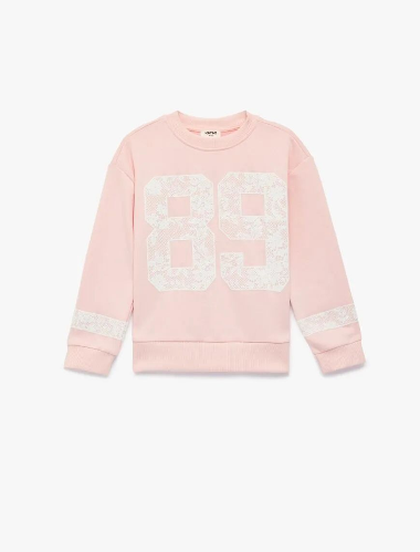 Resim Koton Kız Çocuk Sweat 6SKG10280AK