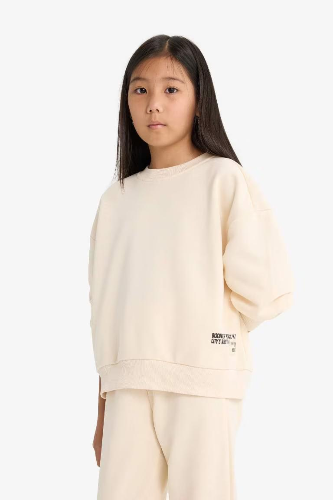 Resim Defacto Kız Çocuk  Sweat Takım F2559A8/ER42