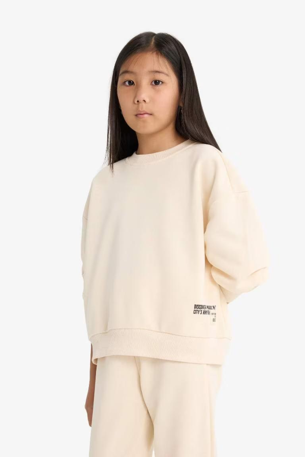 Resim Defacto Kız Çocuk  Sweat Takım F2559A8/ER42