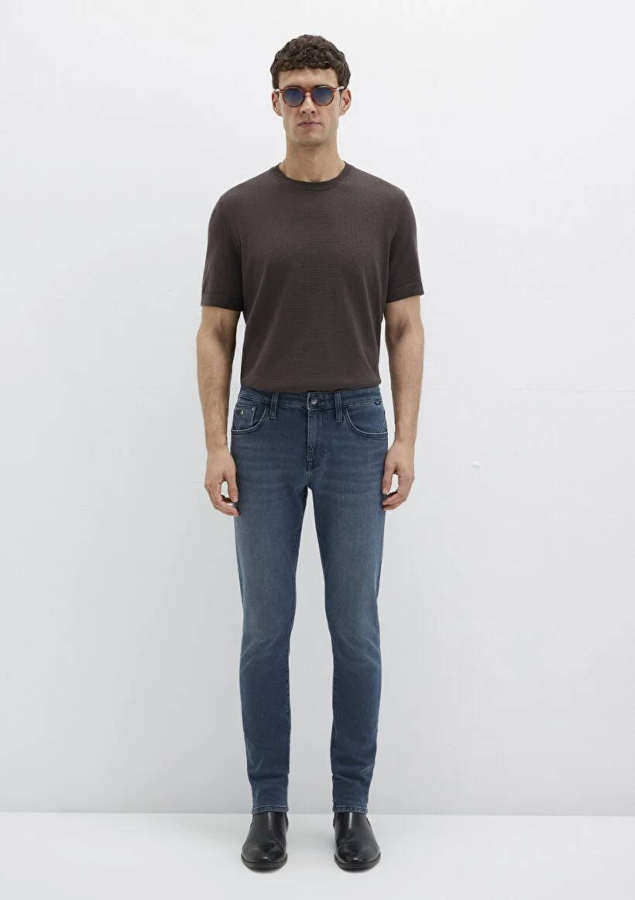 Resim Mavi James Foggy Erkek Jean Pantolon M0042490667