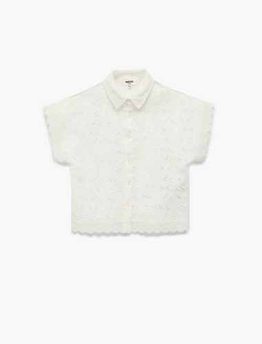 Resim Koton Kız Çocuk T-shirt 6SKG60006AW