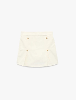 Resim Koton Kız Çocuk Kot&Kanvas Şort 6SKG40012AW