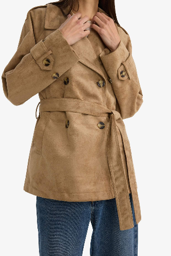 Resim Defacto Kadın Pardesü&Trençkot G5069AX/BG501