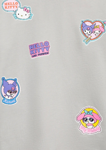 Resim Mavi Kız Çocuk T-shirt M7610423-70075