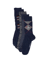 Resim U.S. Polo Assn. Erkek Çorap A081Sz013 Teklİ Paket Mıcroearly-Iy25