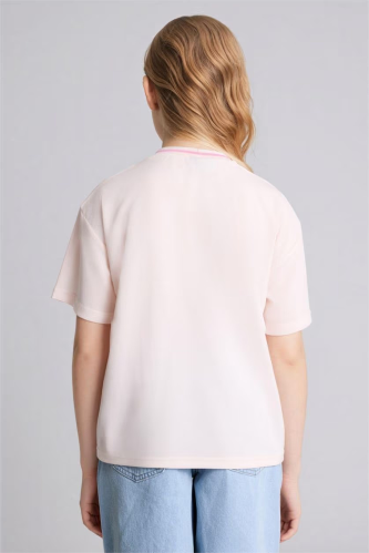 Resim Defacto Kız Çocuk T-shirt G8195A8/PN344