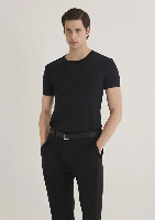 Resim Mavi  Erkek T-Shirt M063747-900