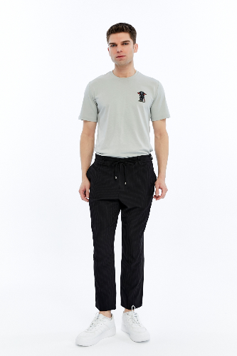 Resim Paul&More Erkek Kanvas Pantolon Valeo Çizgili