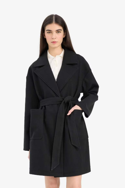 Resim Defacto Kadın Kaban E8636AX/BK27