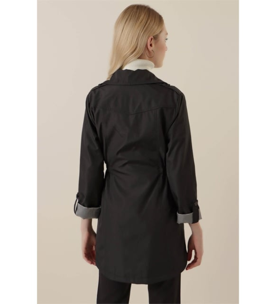 Resim Yenikoza Kadın Pardesü / Trençkot