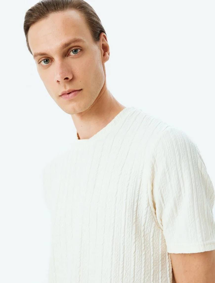 Resim Koton Erkek T-shirt 5SAM10076HK