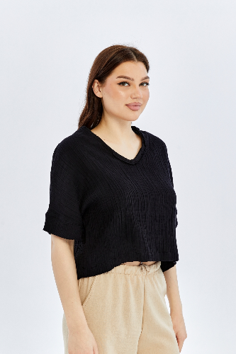 Resim Viole&More Kadın Bluz Yk09 Müslin