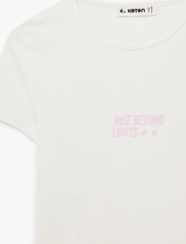 Resim Koton Kadın T-shirt 6SAL10551IK