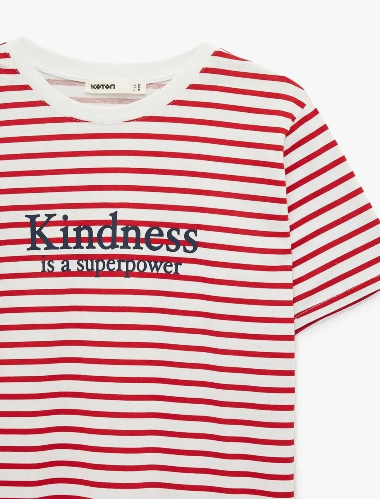 Resim Koton Kadın T-shirt 6SAK50069EK